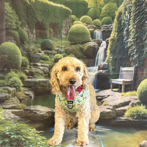 Groomed cockapoo